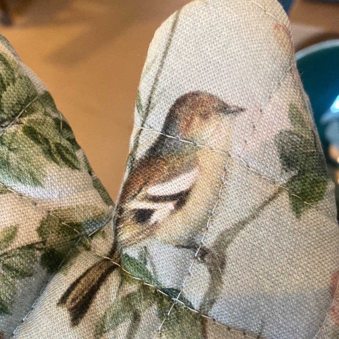 MM Linen | Chinoiserie Oven glove