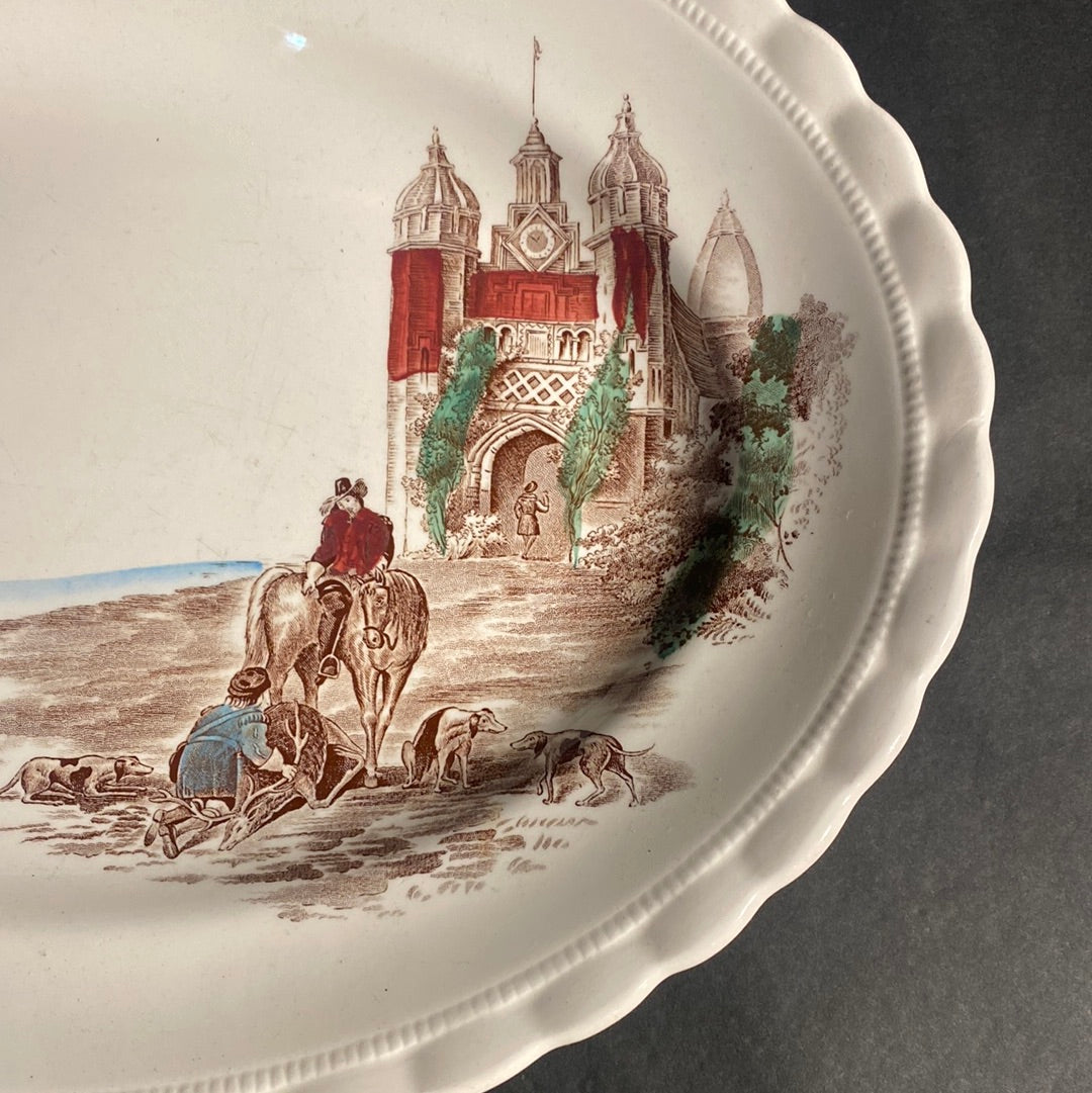 Vintage Platter - 'Elizabethan Era' - J&G Meakin.