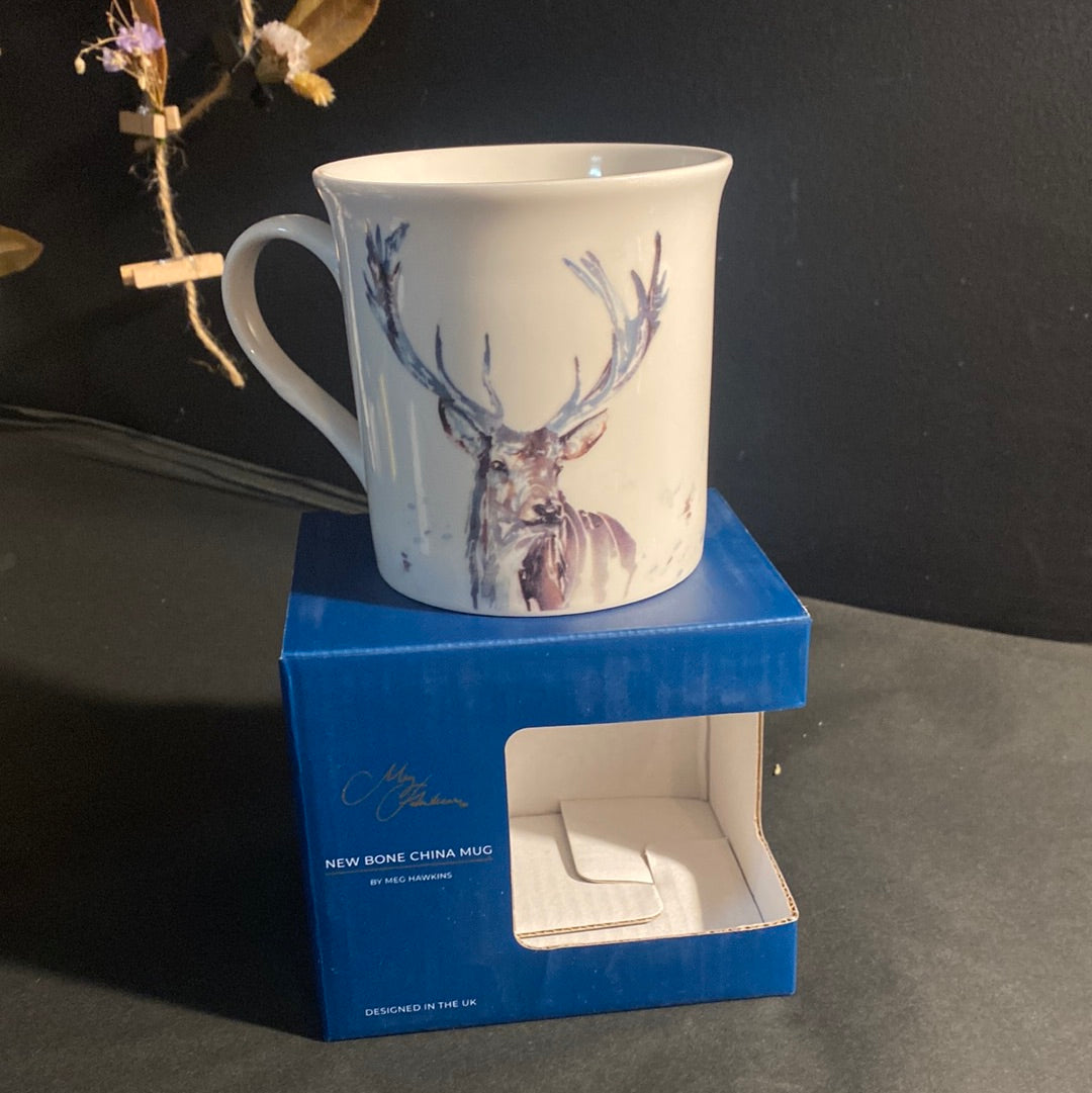 Meg Hawkins | Stag Fine Bone China Mug