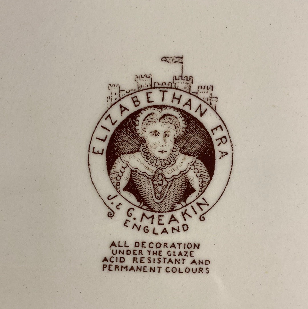 Vintage Platter - 'Elizabethan Era' - J&G Meakin.