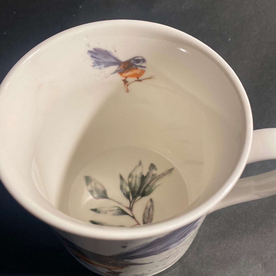 Meg Hawkins | Piwakawaka Fine Bone China Mug