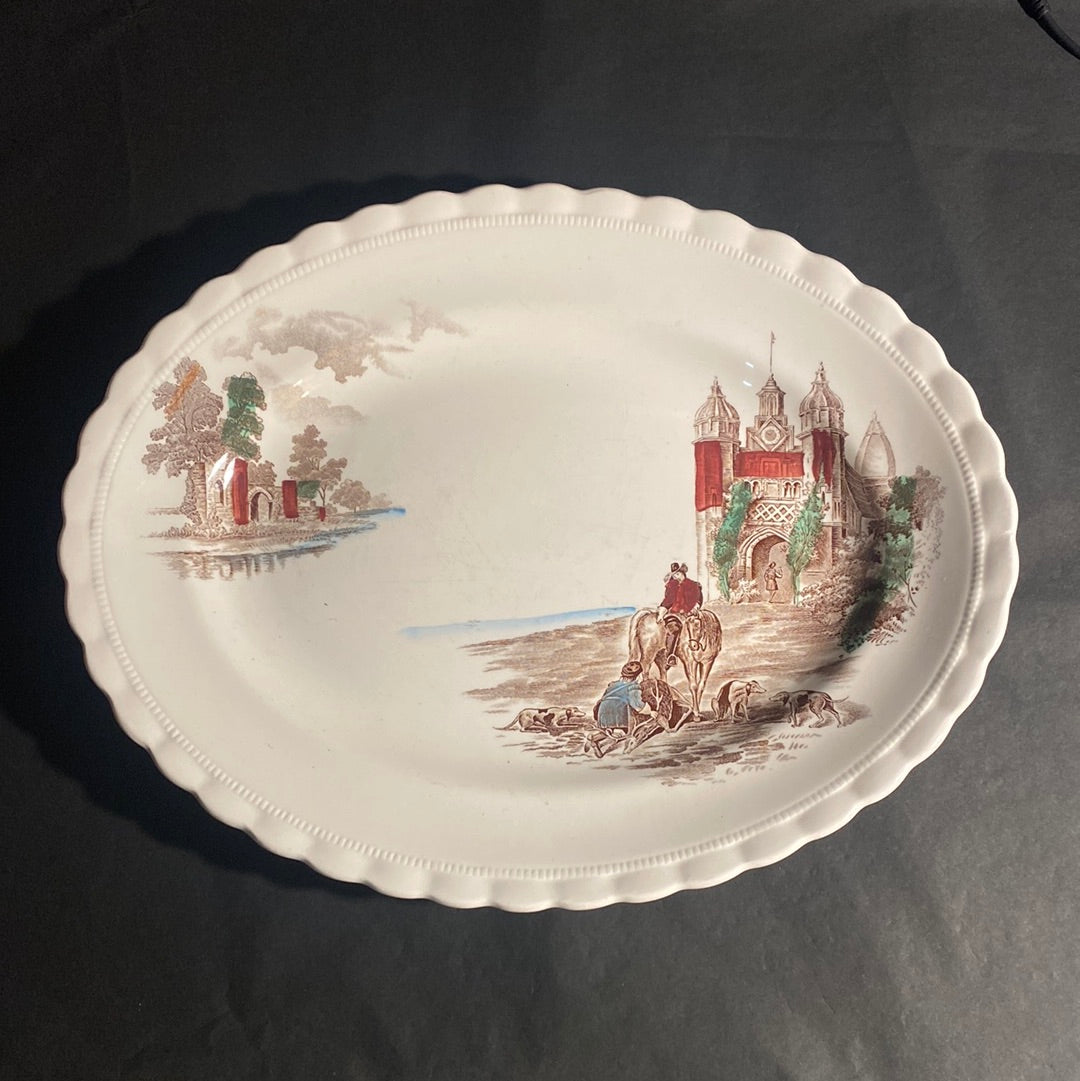 Vintage Platter - 'Elizabethan Era' - J&G Meakin.