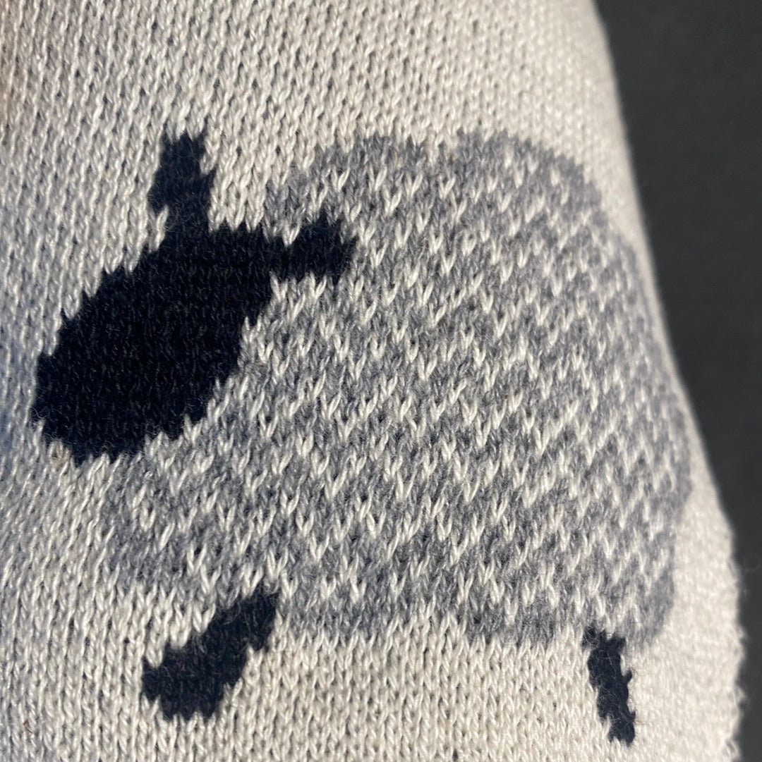 100% Cotton Sheep Throw