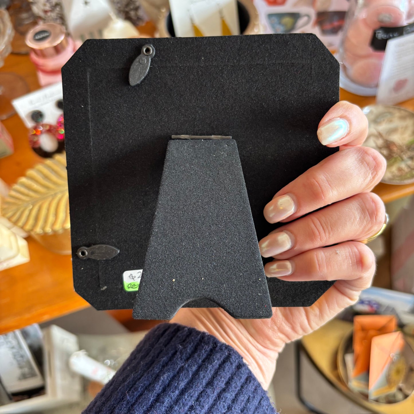 Gold Mirrored Square Frame