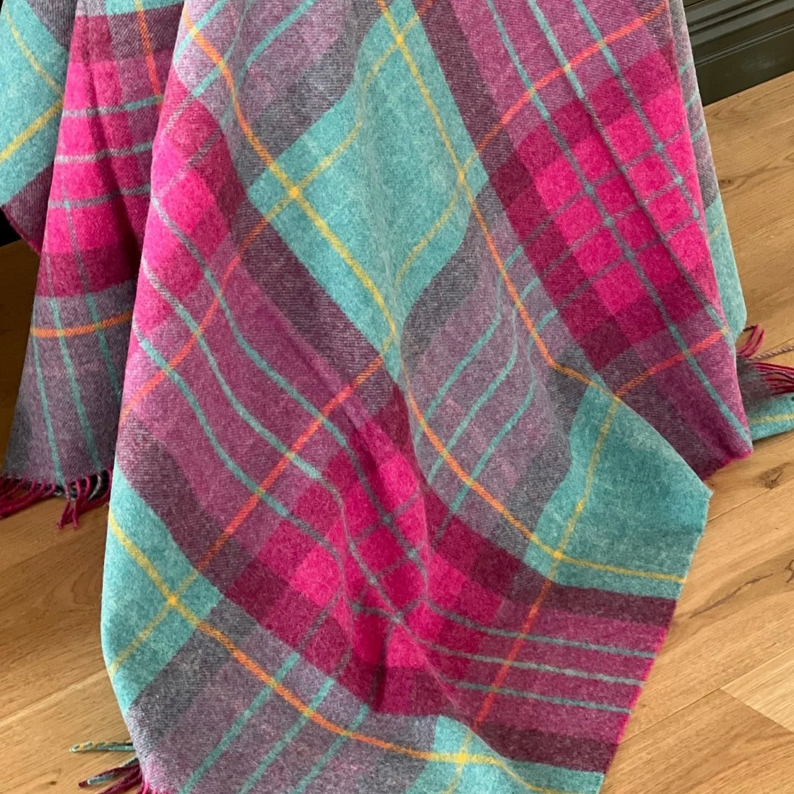 Exquisite Wool Traders | 100% Pure Wool Throw - Saltburn
