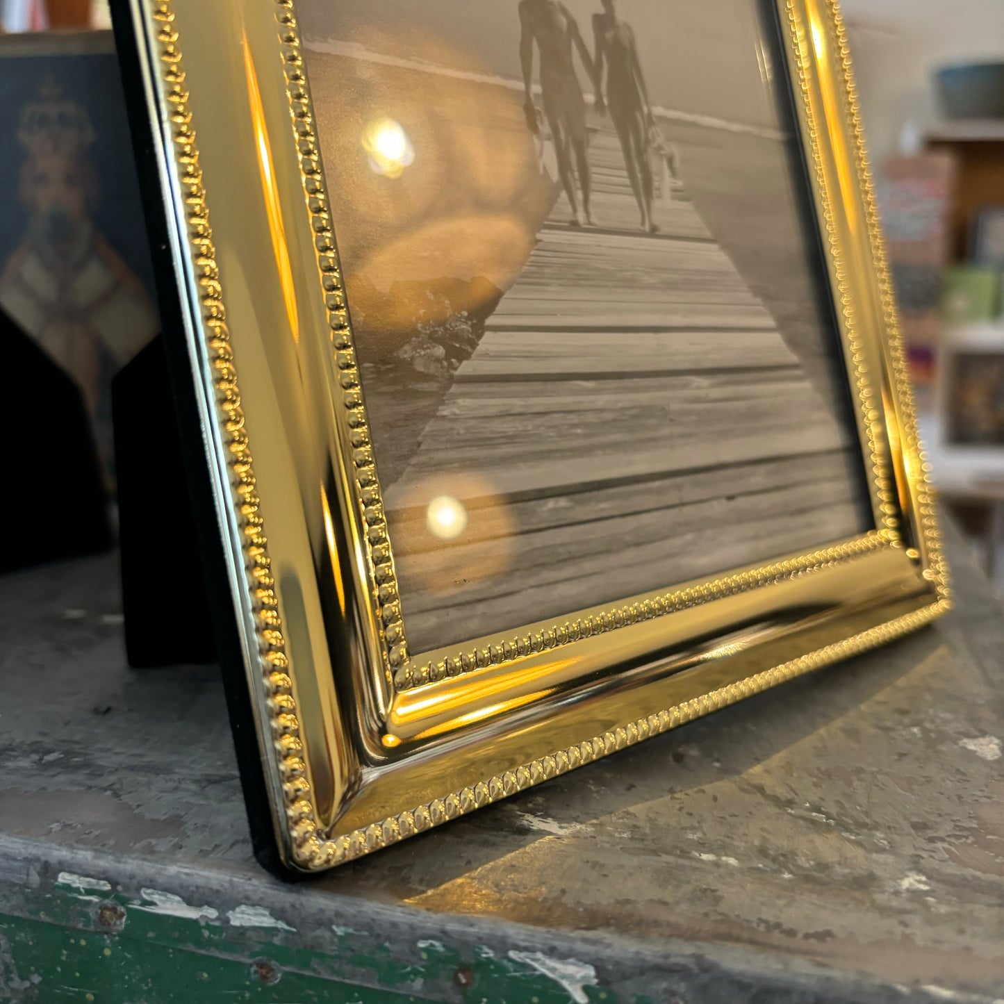 Brass Plated Picture Frame - 5x7"