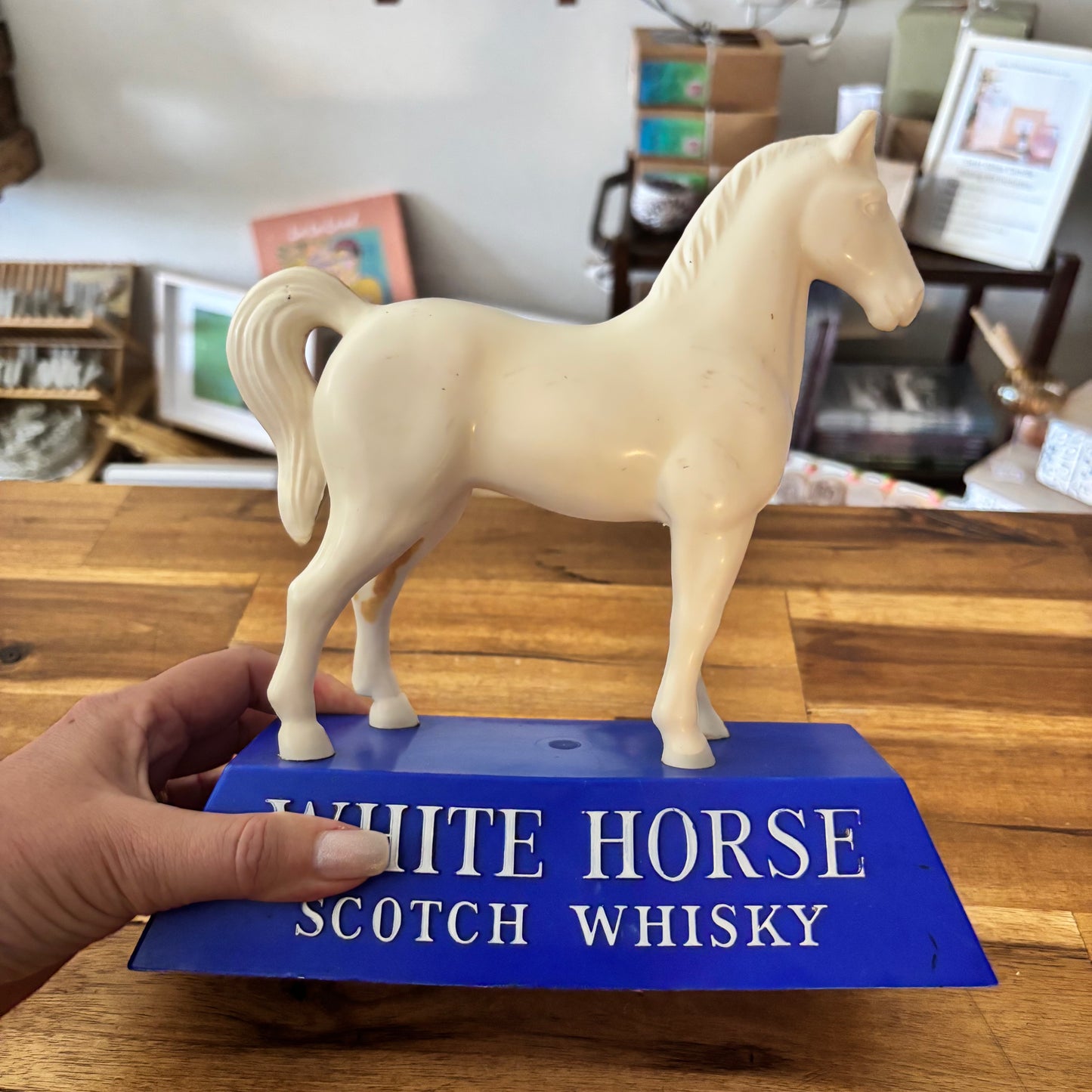White Horse Whisky Pub Advertising Display Piece
