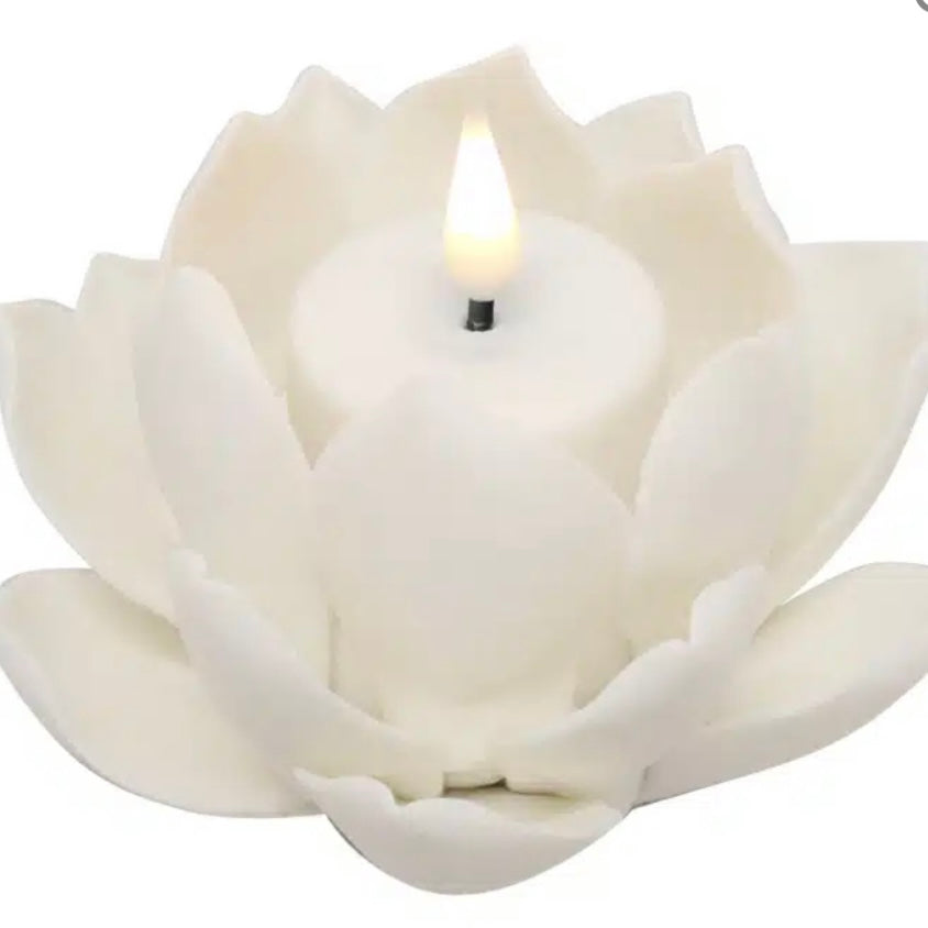 Porcelain Flower Tealights