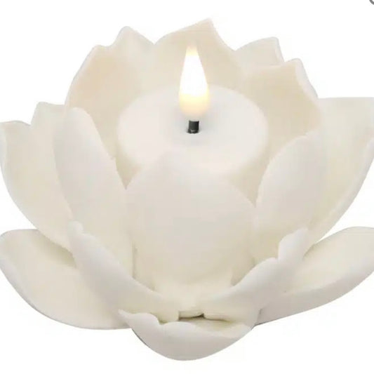 Porcelain Flower Tealights
