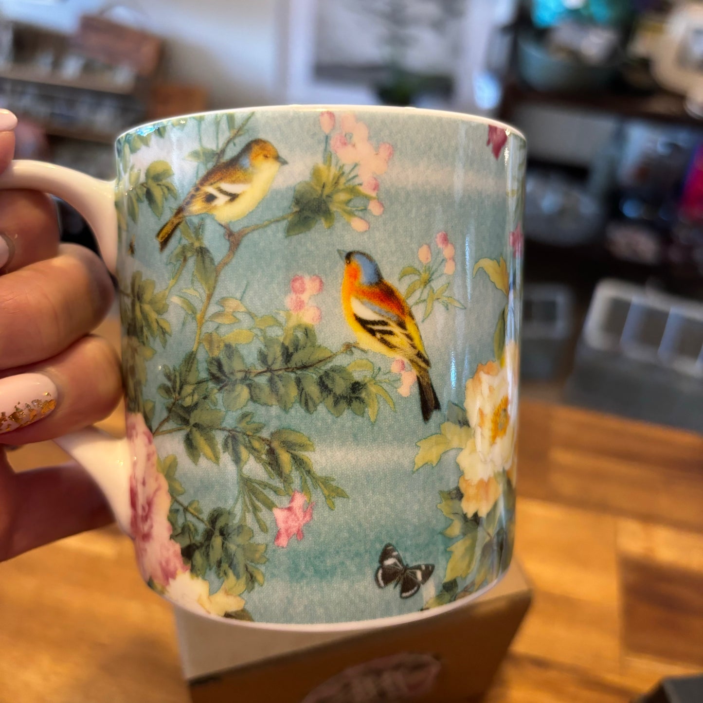 MM Linen | Chinoiserie Mug