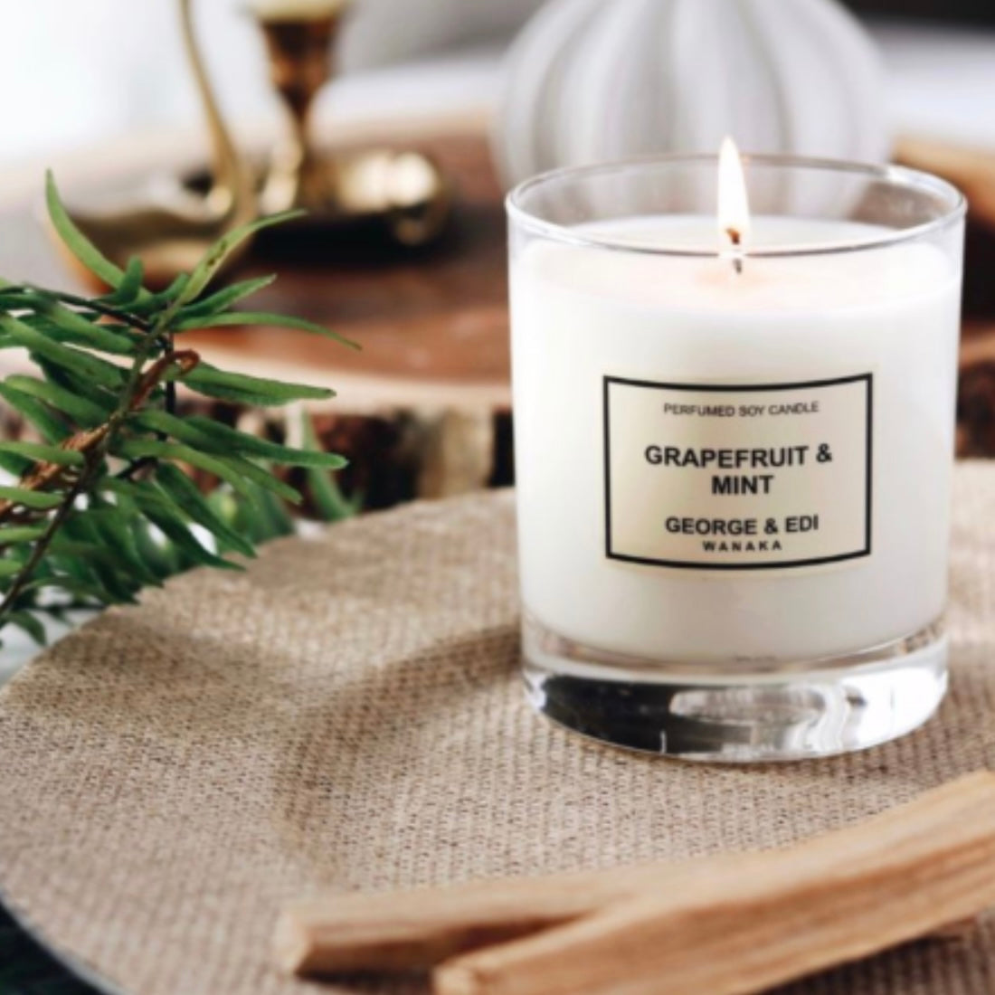 George & Edi | Standard Candle - Grapefruit & Mint