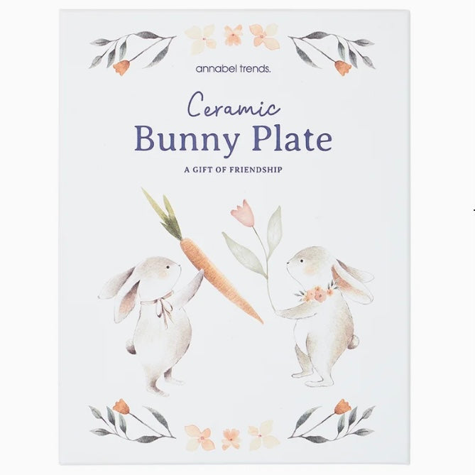 Bunny Plate - A Gift of Friendship