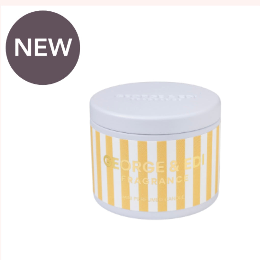 George & Edi | Mini Candle in a Tin - Grapefruit & Mint