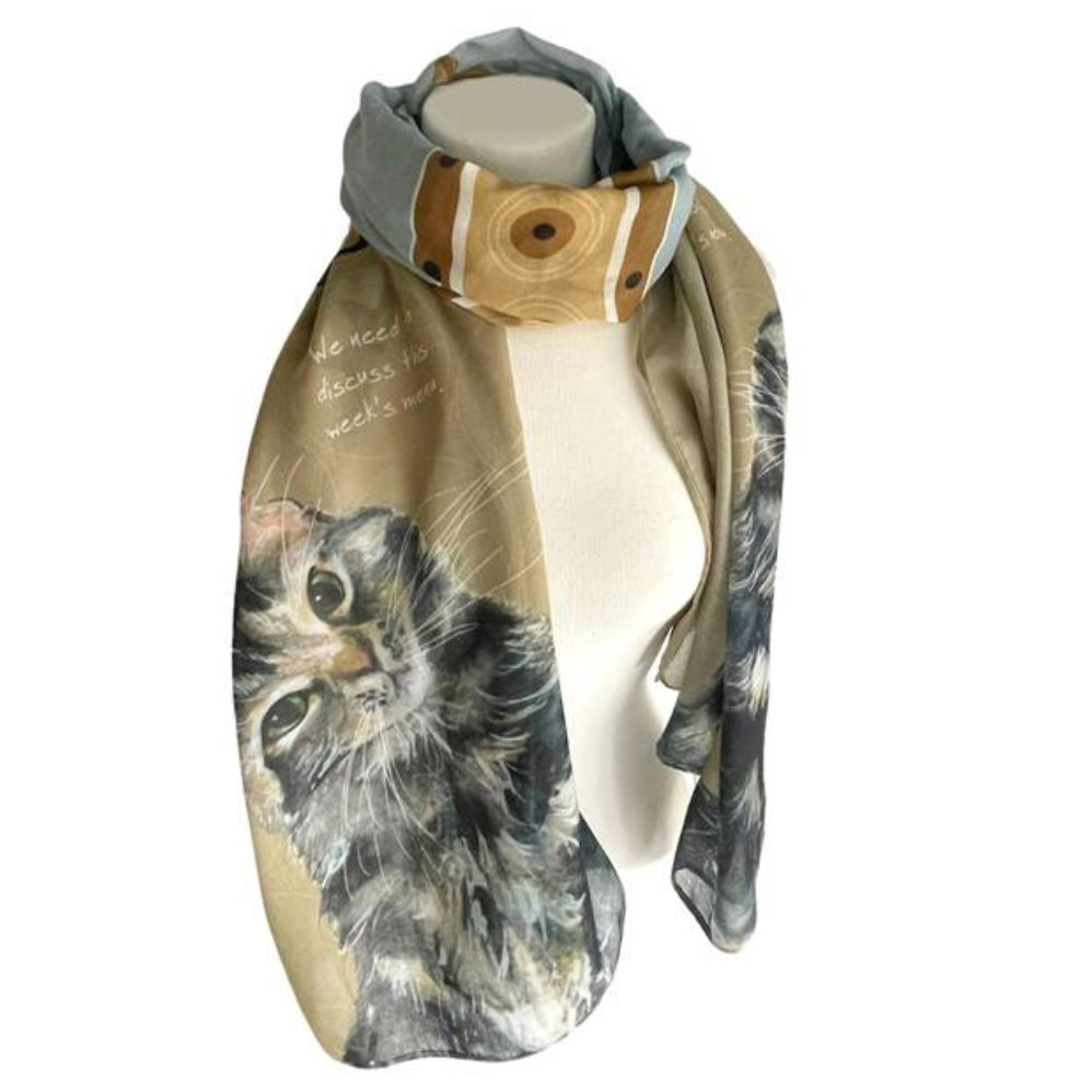 Little Dog Laughed | Menu Scarf