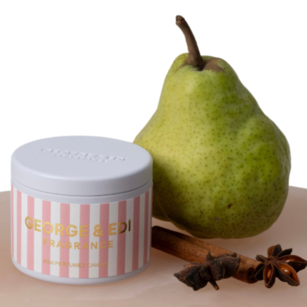 George & Edi | Mini Candle in a Tin - French Pear