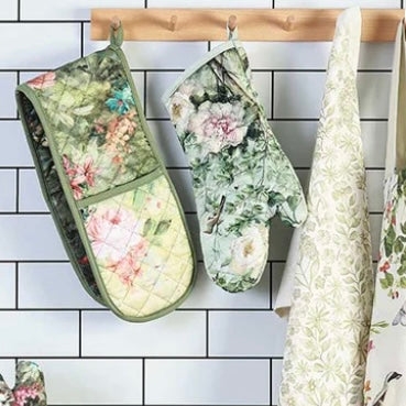 MM Linen | Chinoiserie Oven glove