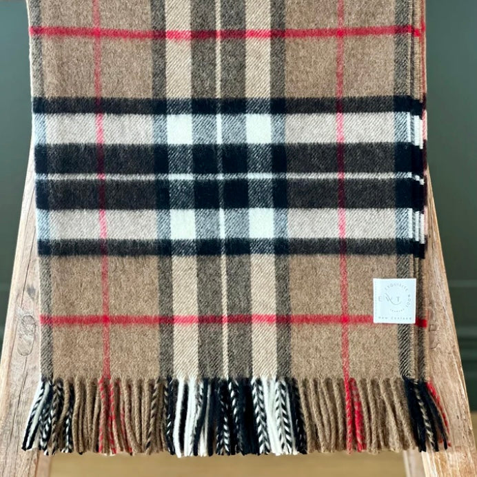 Exquisite Wool Traders | 100% NZ Merino - Thompson Tartan
