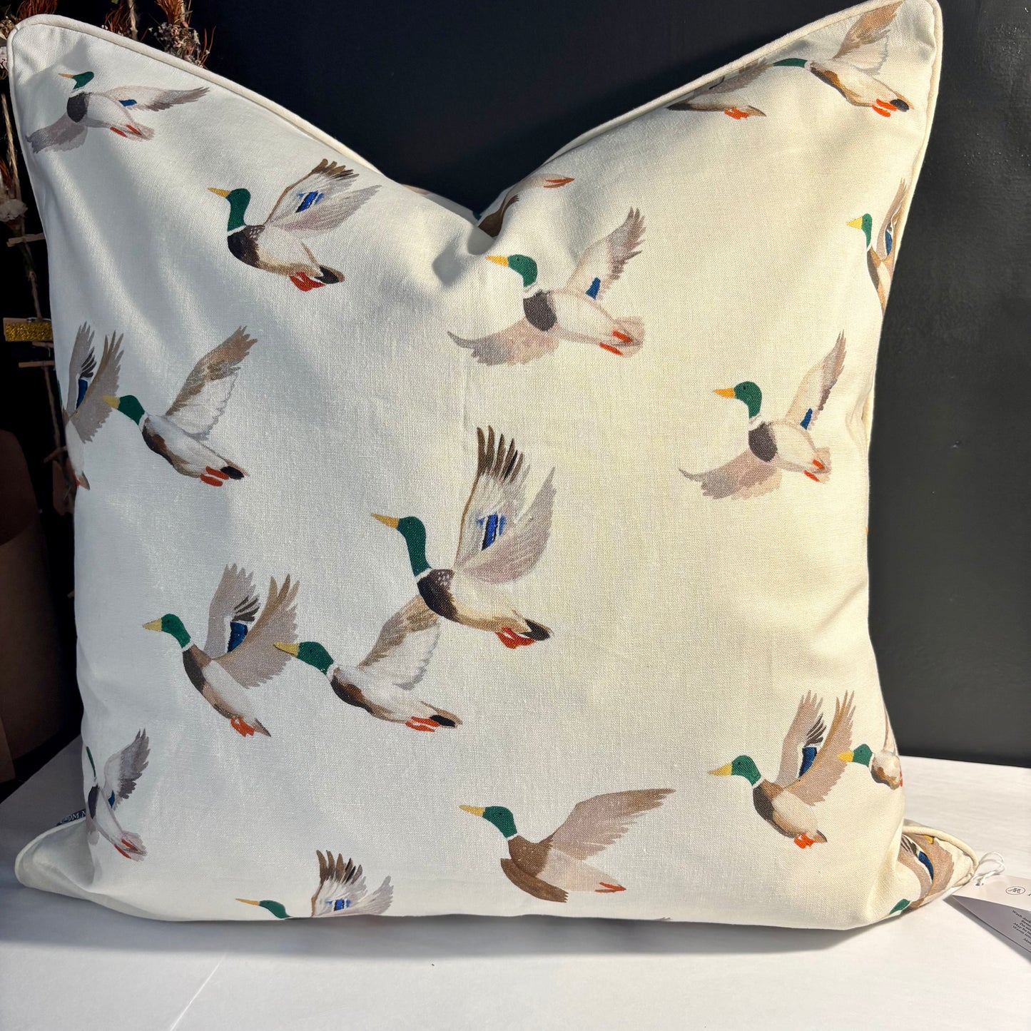 MM Linen | Mallard Cushion