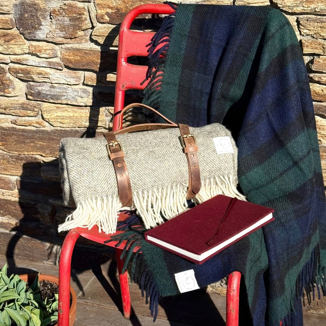 Exquisite Wool Traders | NZ Pure Wool Collection Black Watch Knee Rug