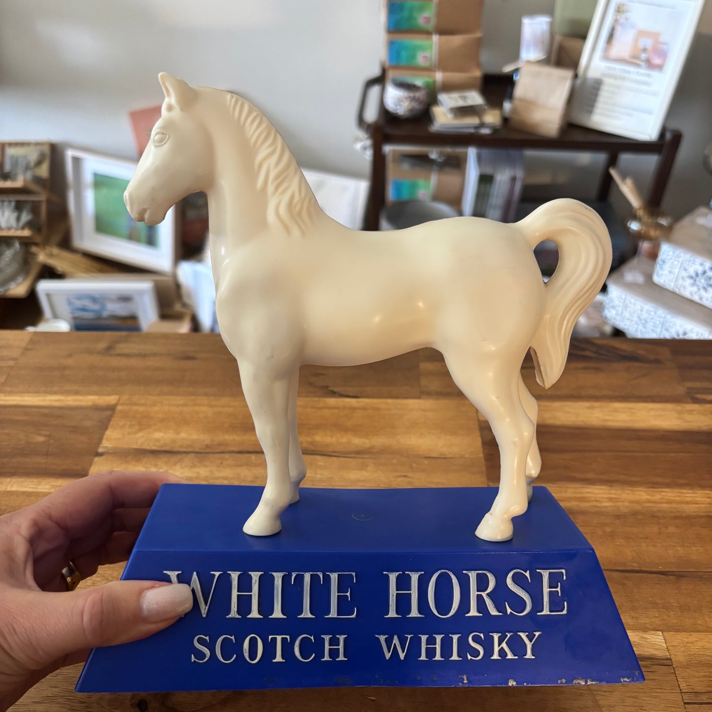 White Horse Whisky Pub Advertising Display Piece
