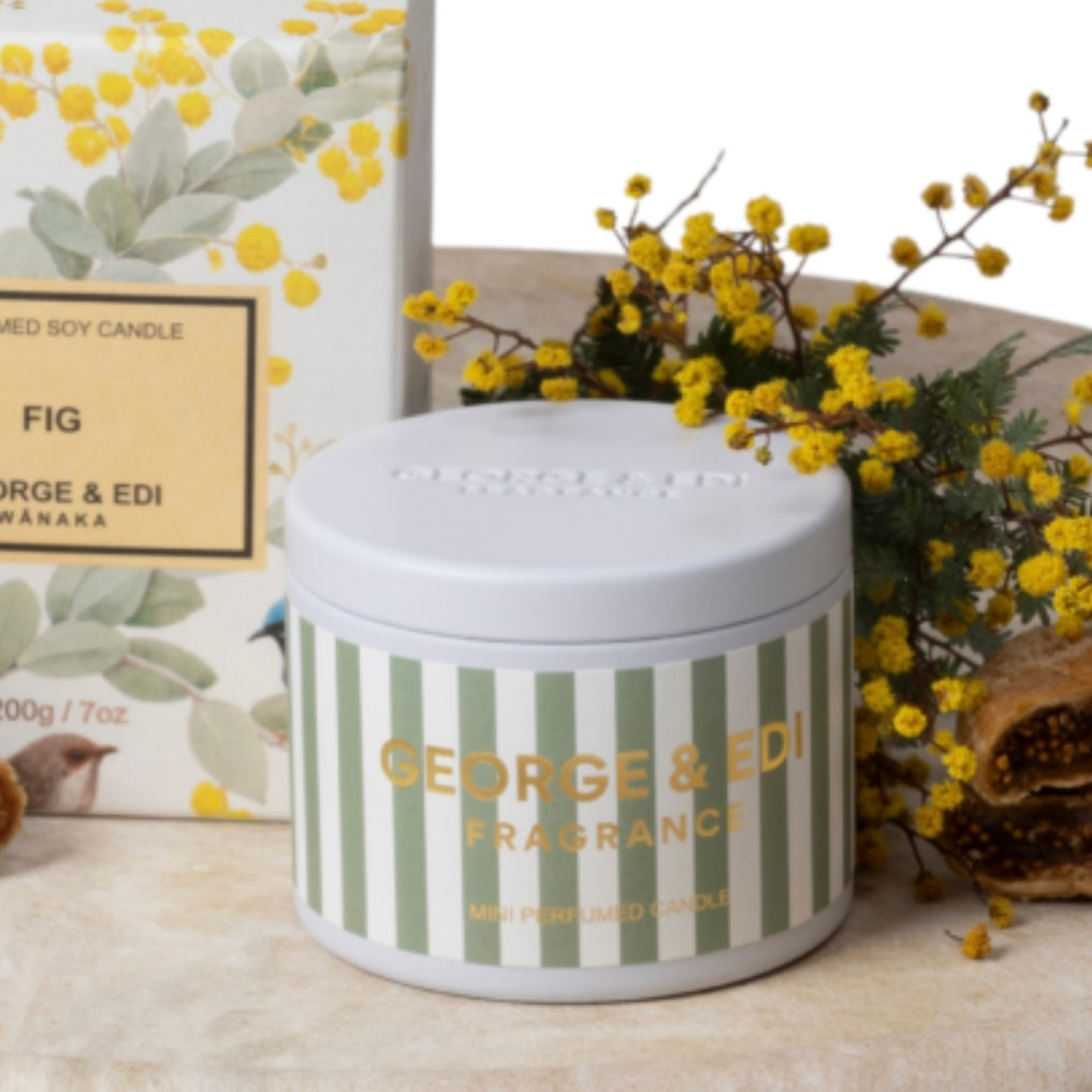 George & Edi | Mini Candle in a Tin - Fig
