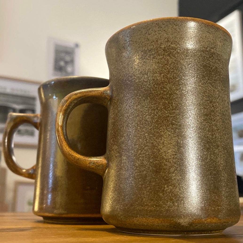 Vintage Temuka Pottery Riverstone Mugs