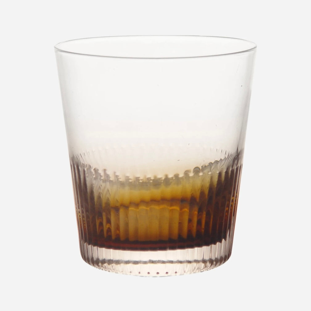 Ambretta Ridged Whiskey Glass