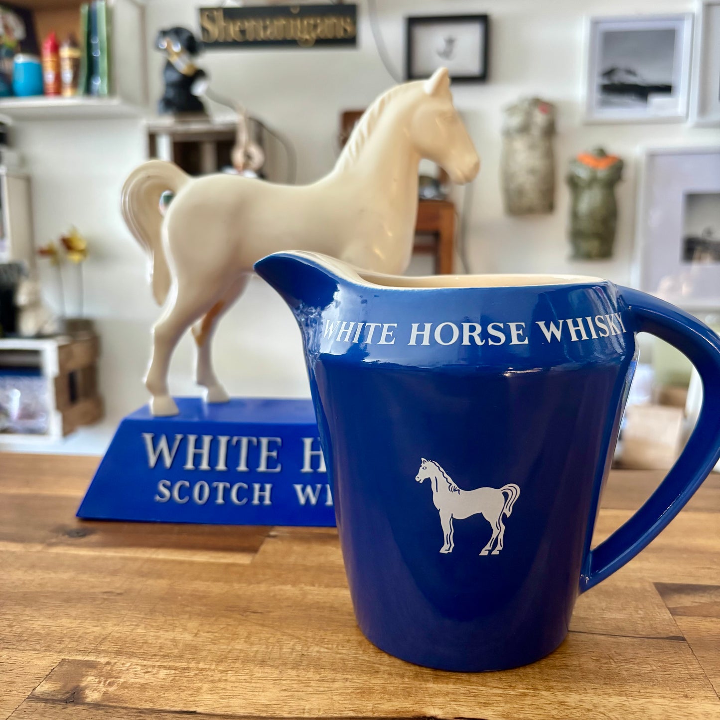 White Horse Whisky Pub Advertising Display Piece