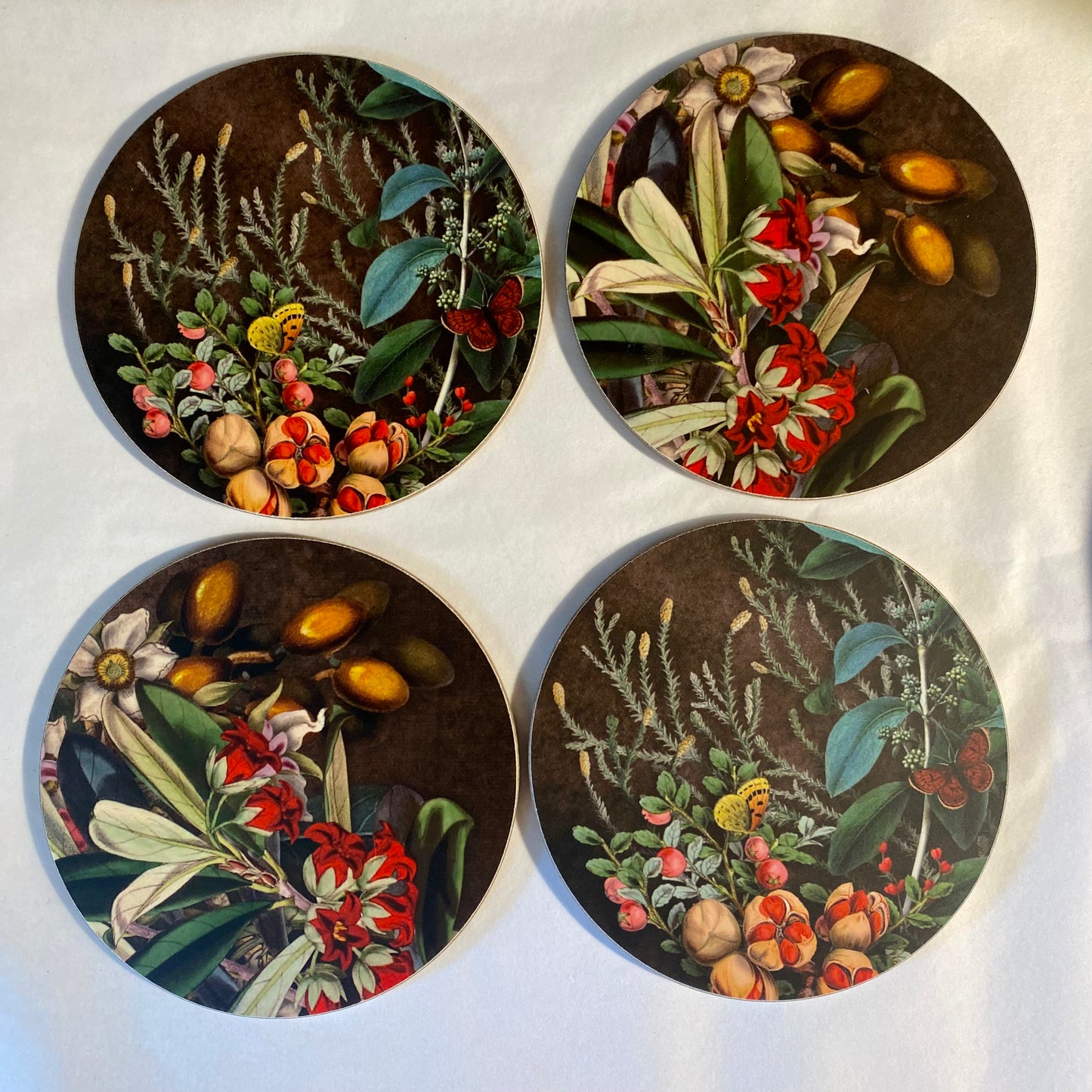 Wolfkamp & Stone | Rimu & Kohekohe Pods Placemats & Coasters