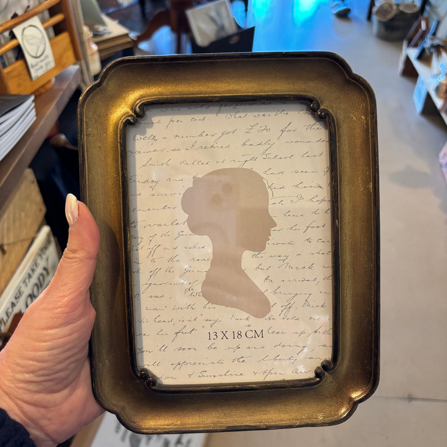 Ornate Gold Photo Frames