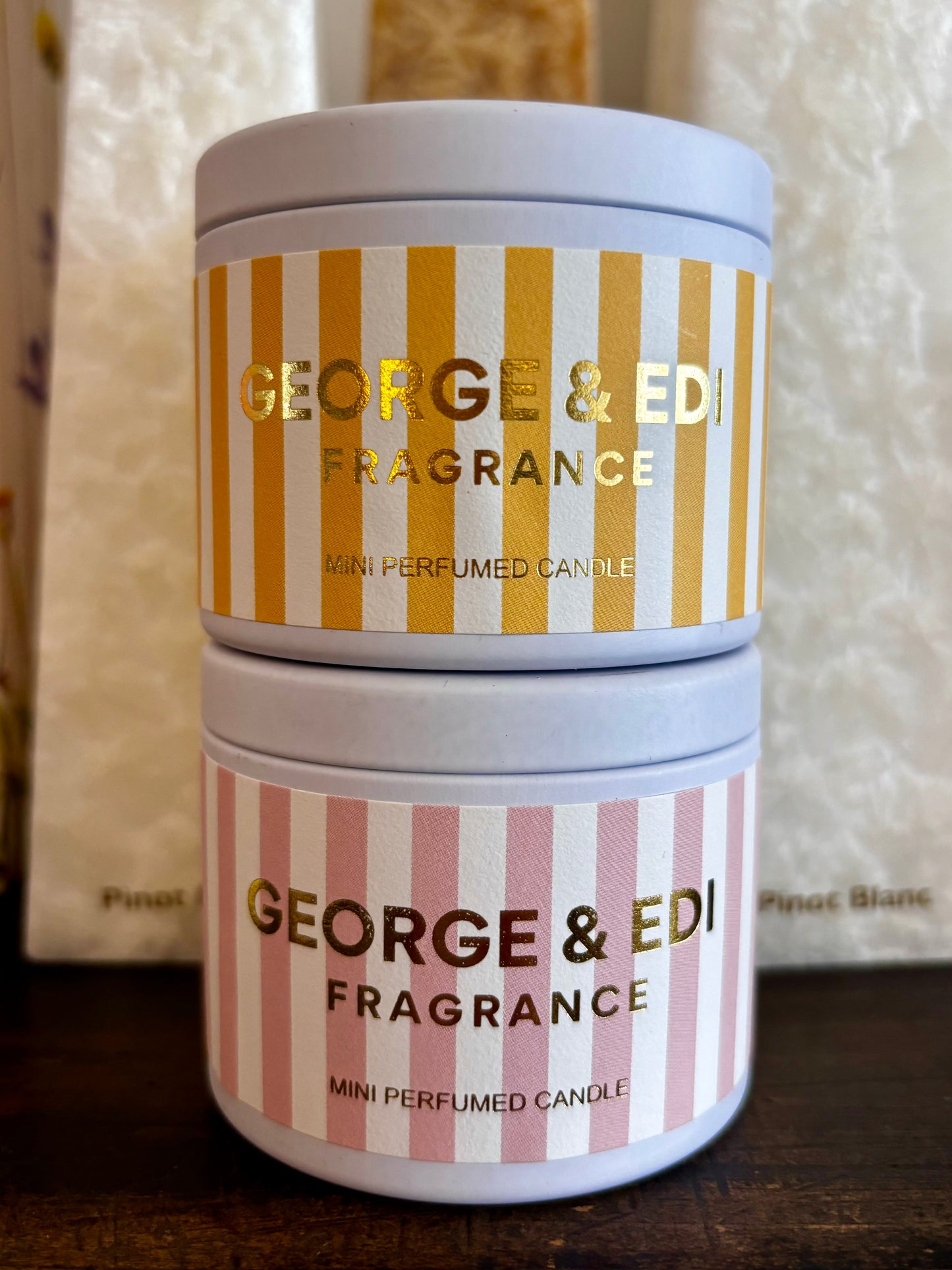 George & Edi | Mini Candle in a Tin - French Pear