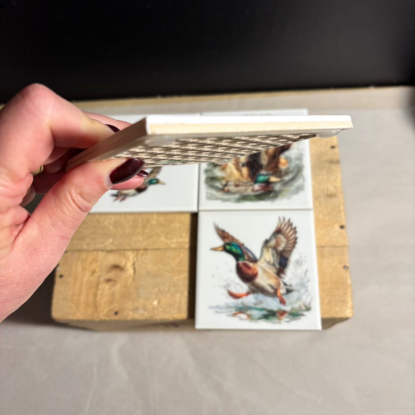 ChopChop | Tile Coasters - Duck Hunting