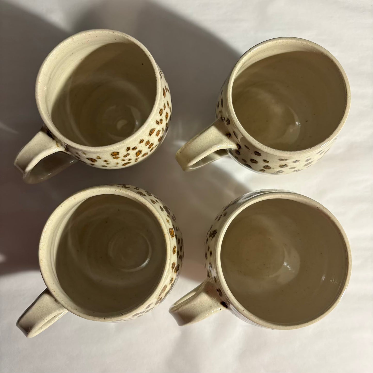 Doreen Powell Pottery | Speckled Mugs