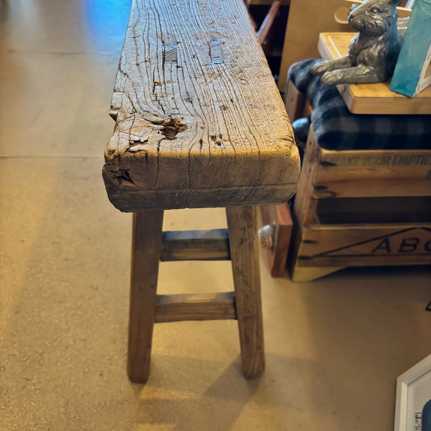 Antique Wooden Bench