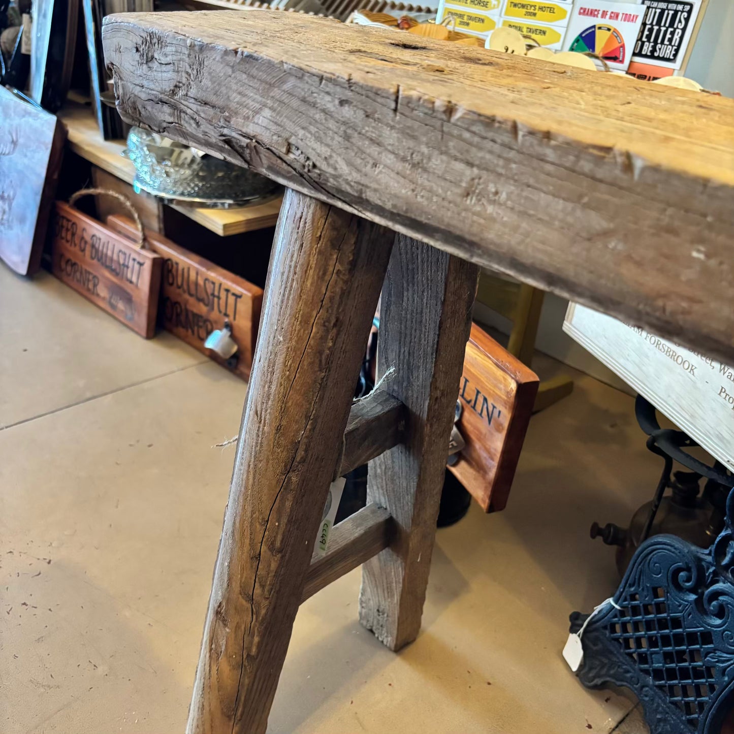 Antique Wooden Bench