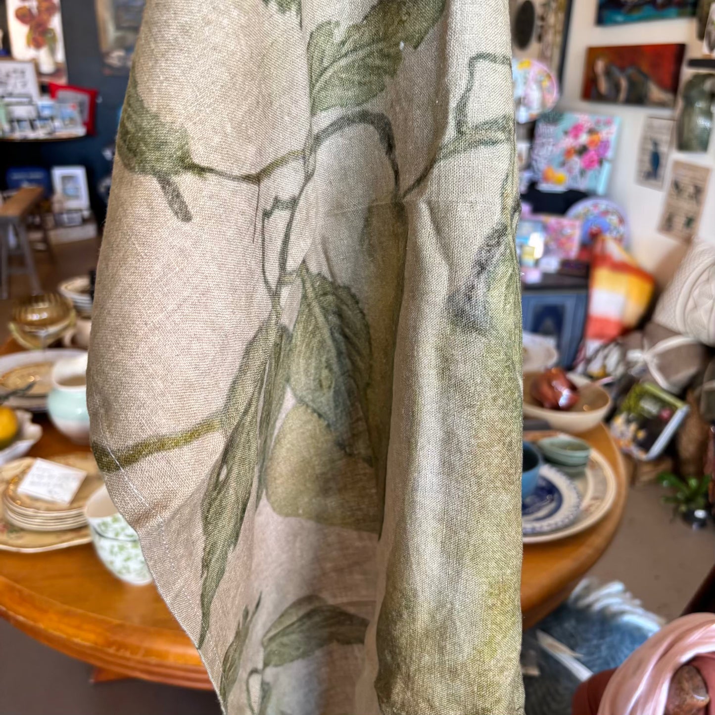 Branche de Poire Linen Tea Towels