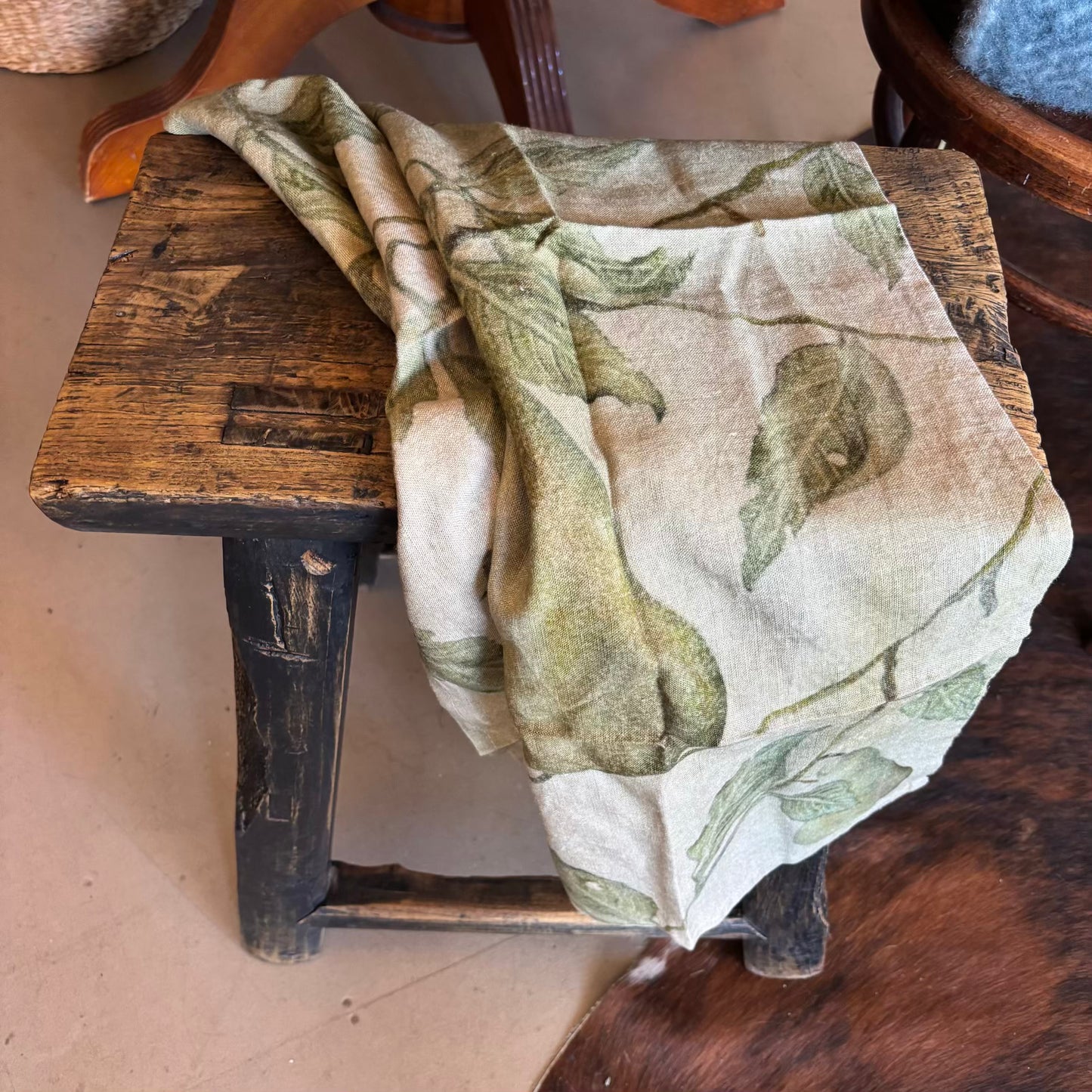 Branche de Poire Linen Tea Towels