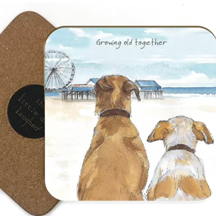 Little Dog Laughed Coasters