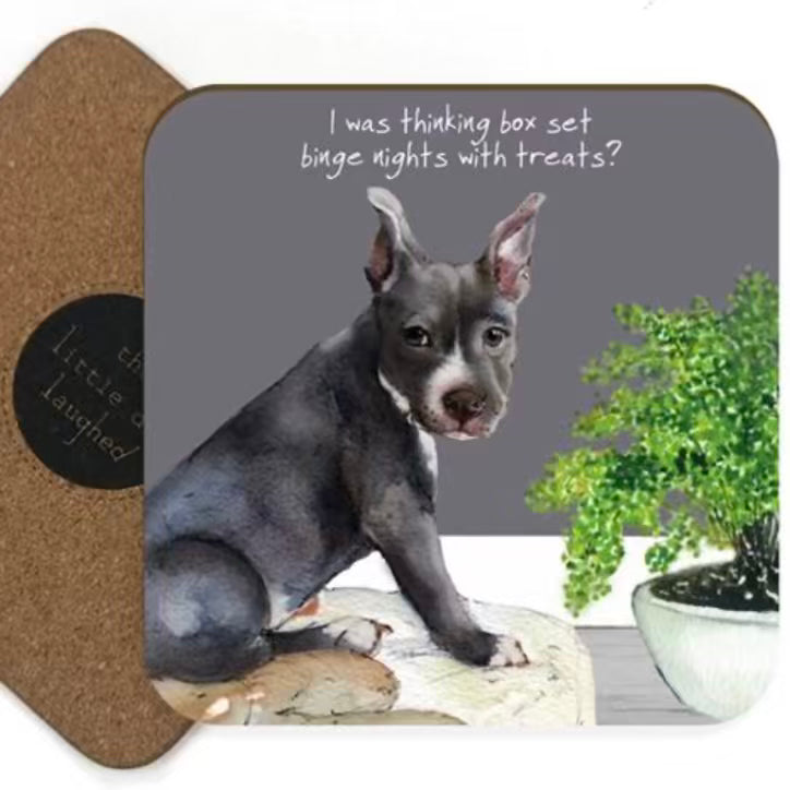 Little Dog Laughed Coasters
