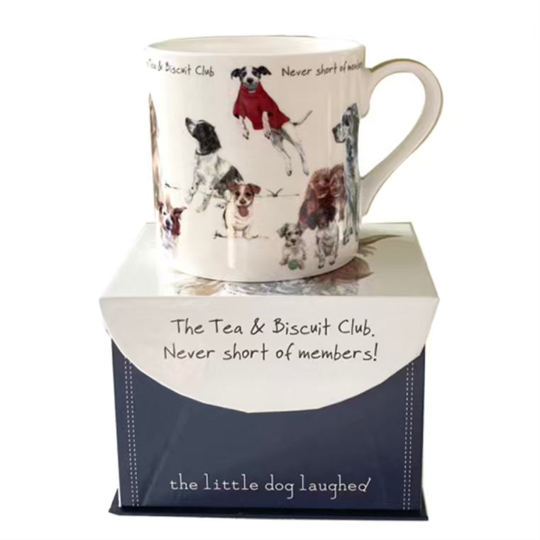 Little Dog Laughed | Biscuit Club Boxed Mug