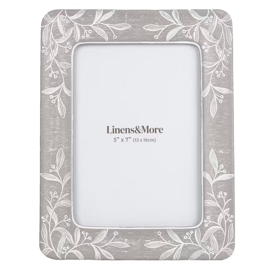 Floral Photo Frame - 5 x 7”