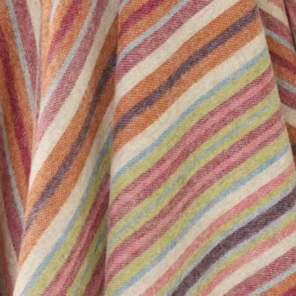 Exquisite Wool Traders | 100% NZ Merino - Santa Cruz Stripe Throw