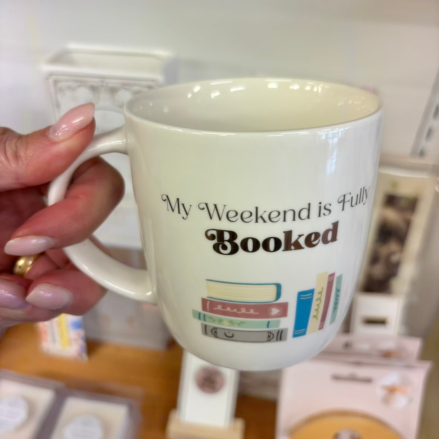My Weekend is Fully Booked Mug
