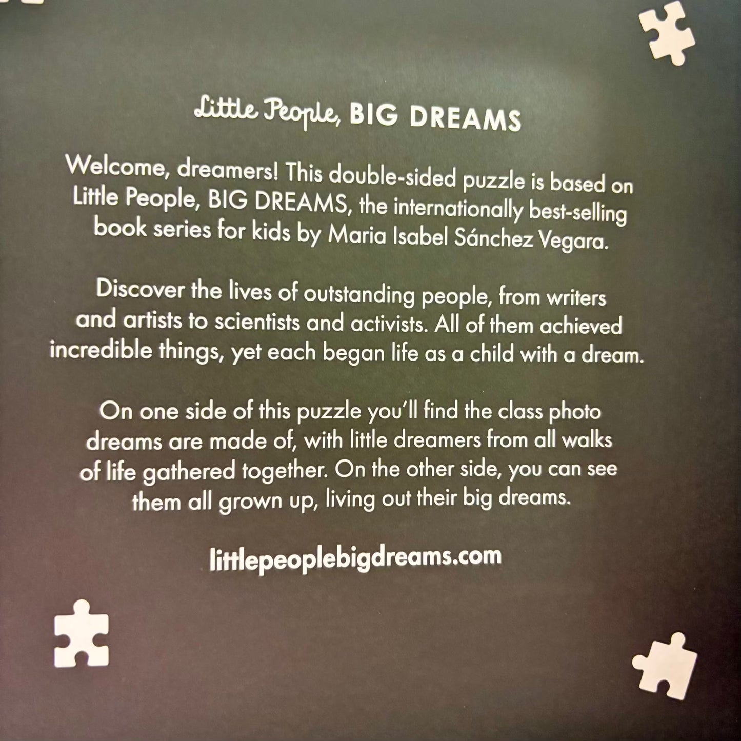 Little People BIG DREAMS double-sided Jigsaw