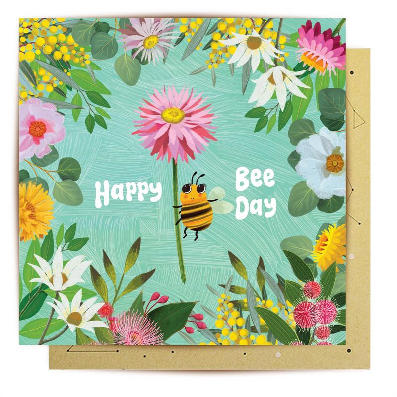 La La Land | Happy Bee Day Card