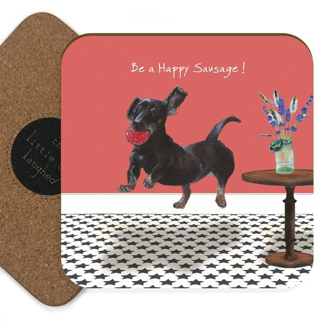 Little Dog Laughed Coasters