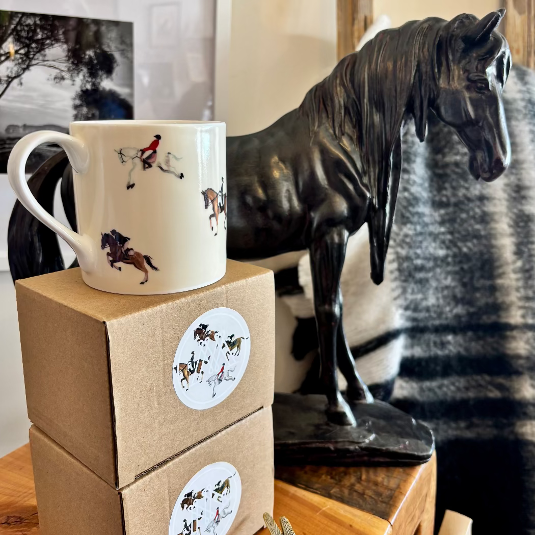 MM Linen | Equestrian Mug