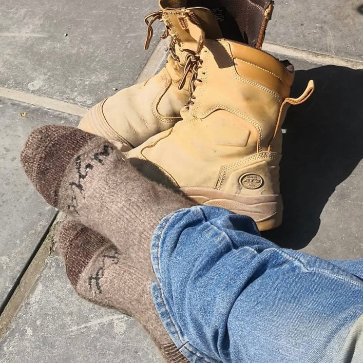Wyld | Boot Socks Possum - New Yarn