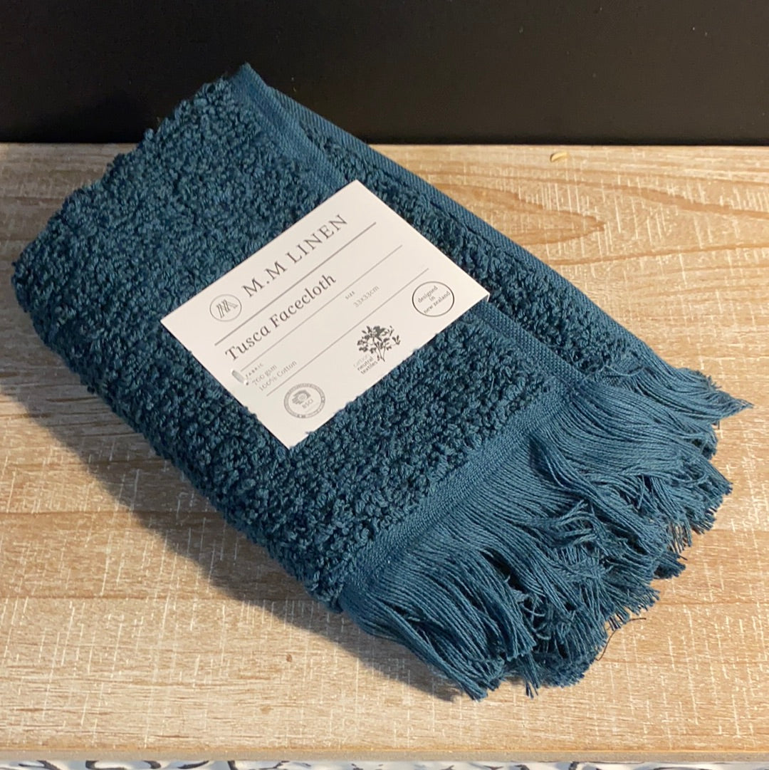 MM Linen | Tusca Facecloth