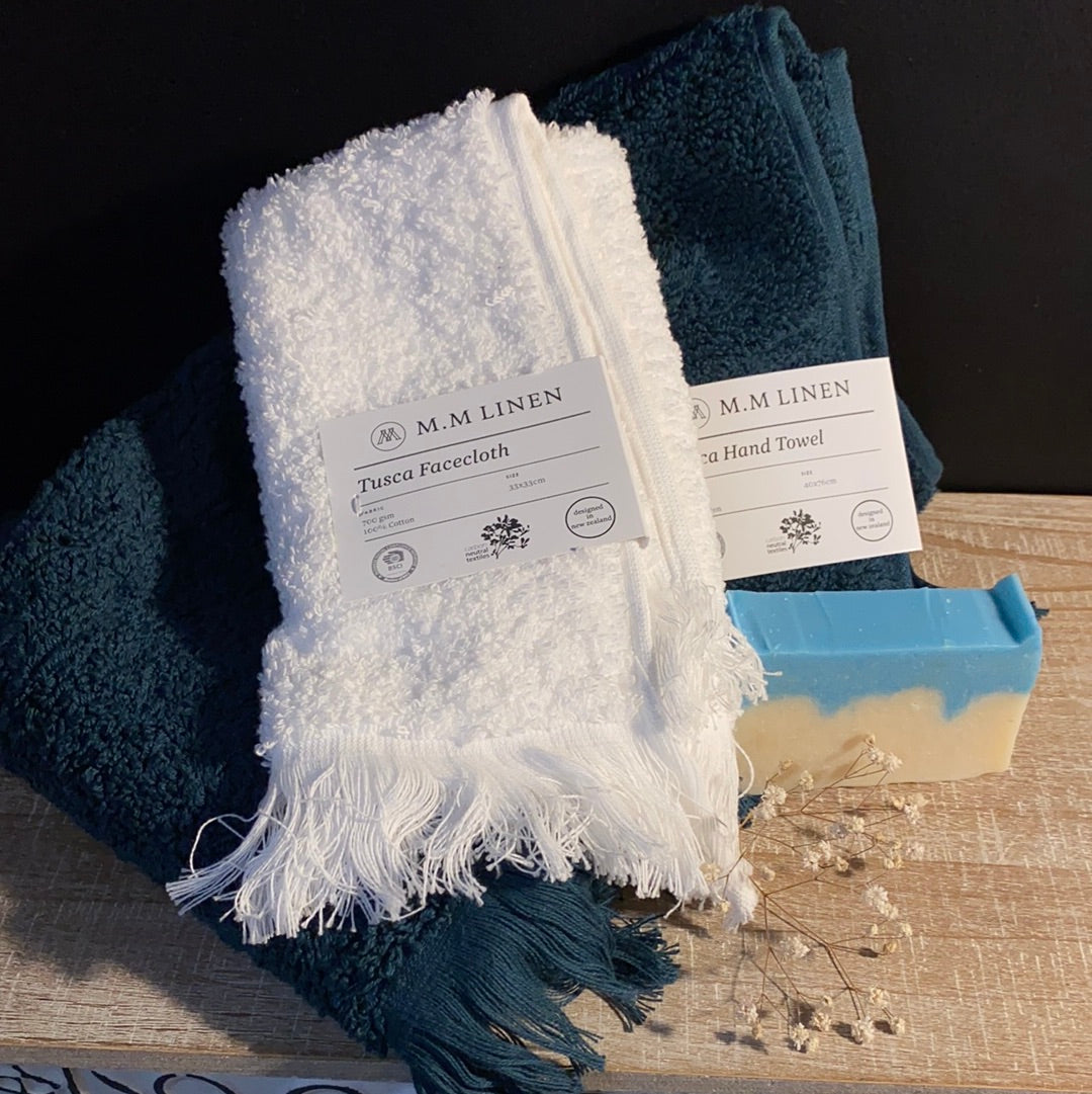 MM Linen | Tusca Facecloth